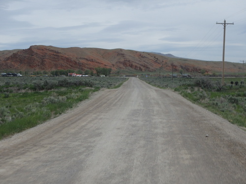 GDMBR: The homes are next to I-15 and in the suburbs of Dell, MT.